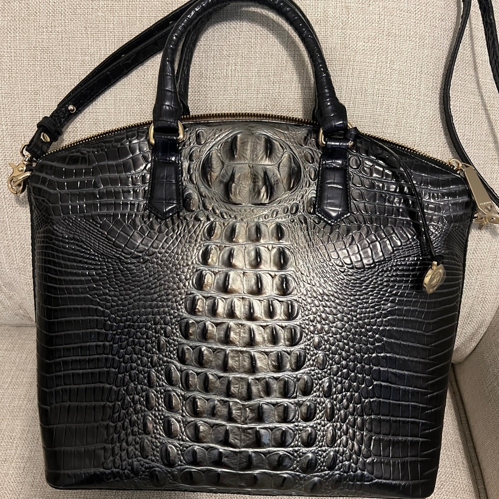 Large Duxbury Satchel in Nightfall Ombré Melbourne